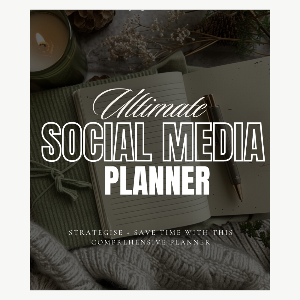 ULTIMATE SOCIAL MEDIA MASTER PLANNER