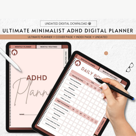 ADHD PLANNER BOOK