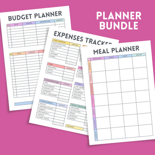 BUNDLE PLANNER NUMÉRIQUE